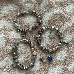 Pandora Bracelets with charms